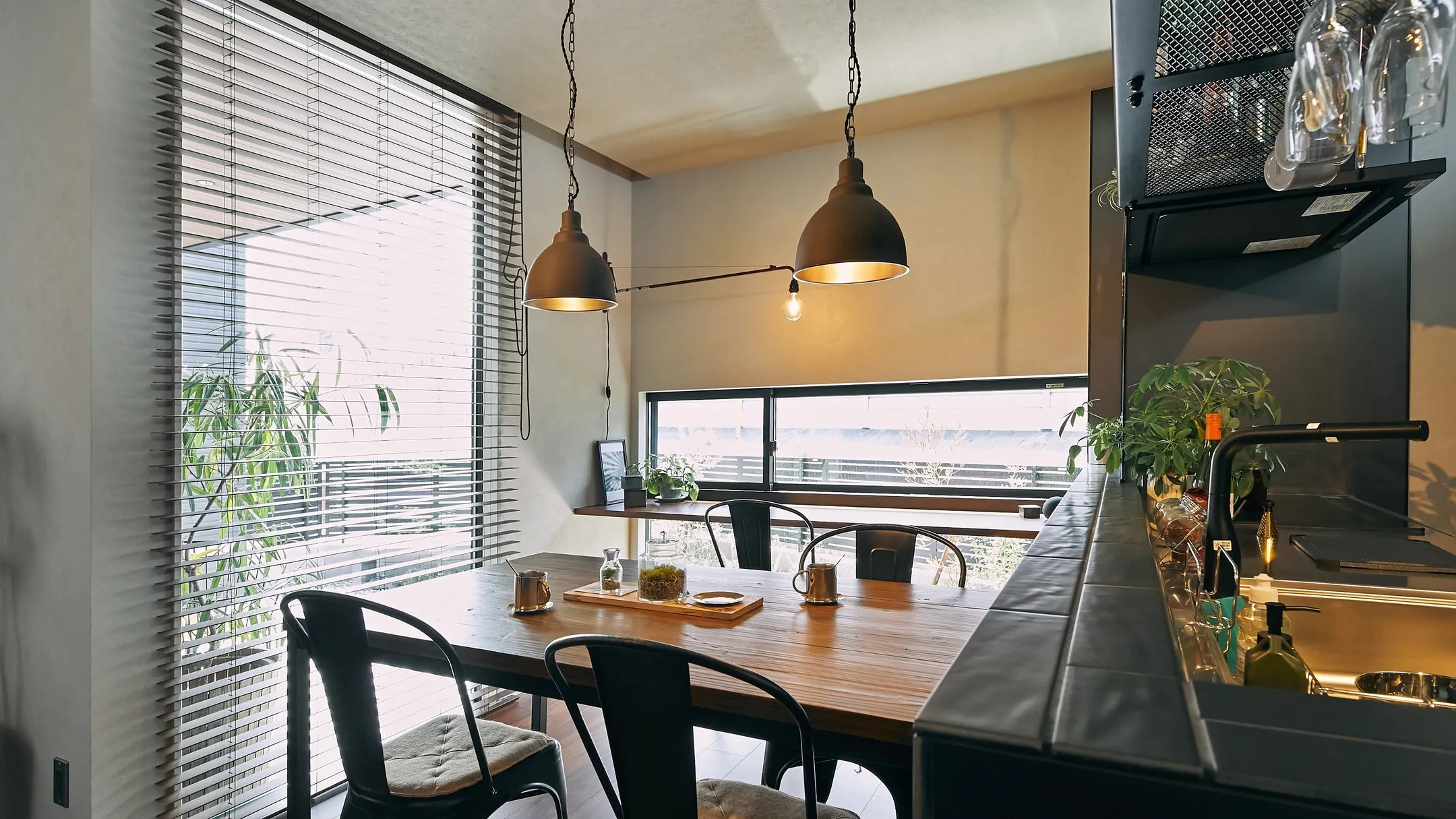 キッチンやダイニングがこだわりの空間です。